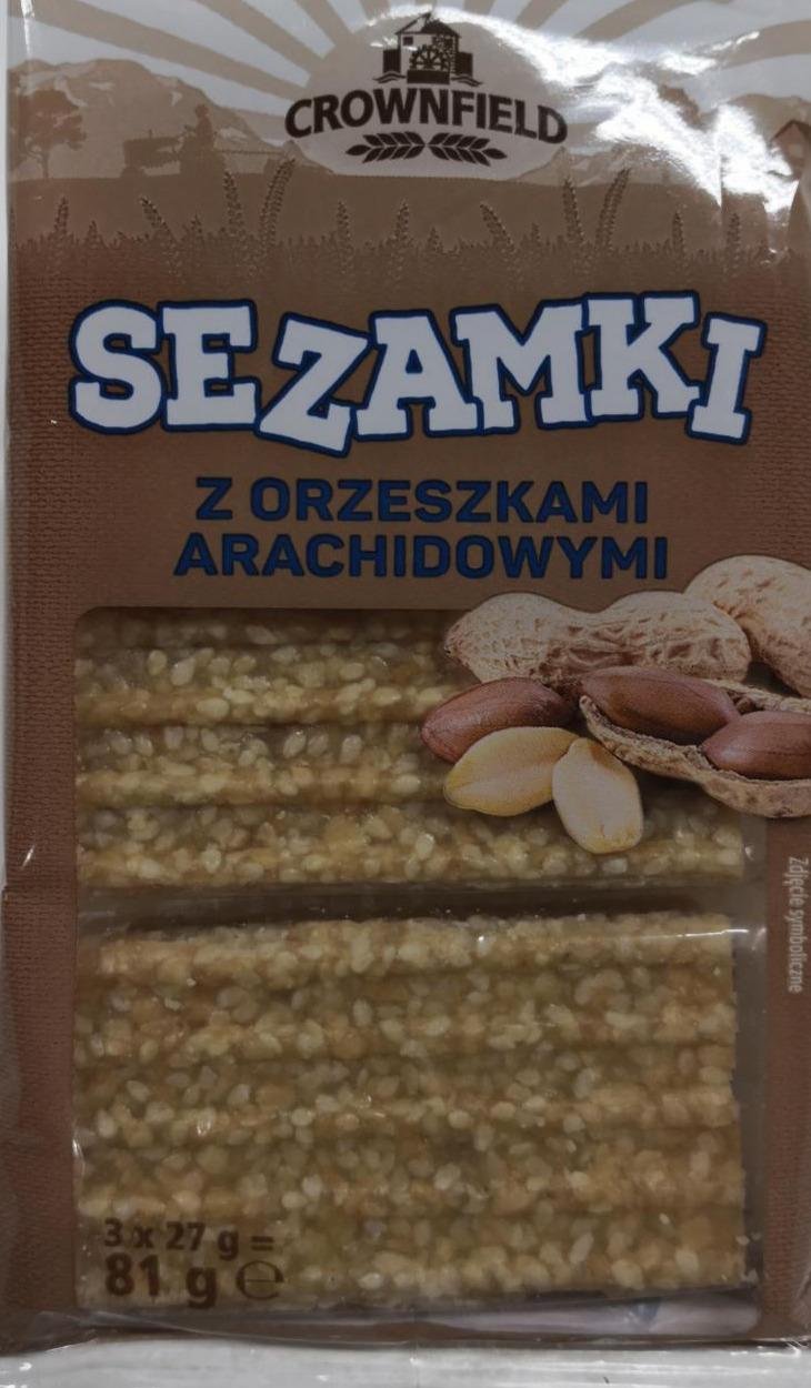 Zdjęcia - Sezamki z orzechami arachidowymi Crownfield