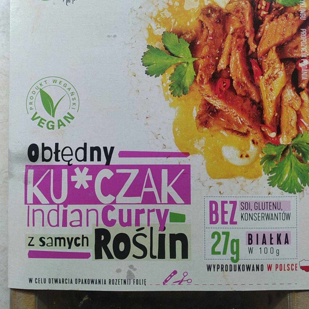 Zdjęcia - Obłędny kurczak Indian curry z samych roślin