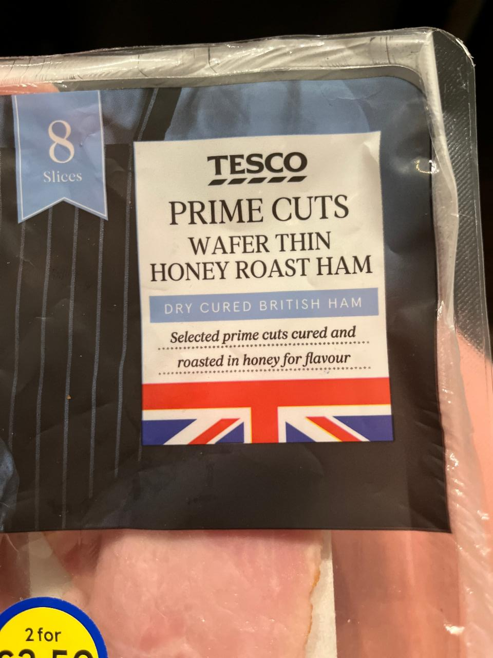 Zdjęcia - Prime cut wafer thin honey roast ham Tesco