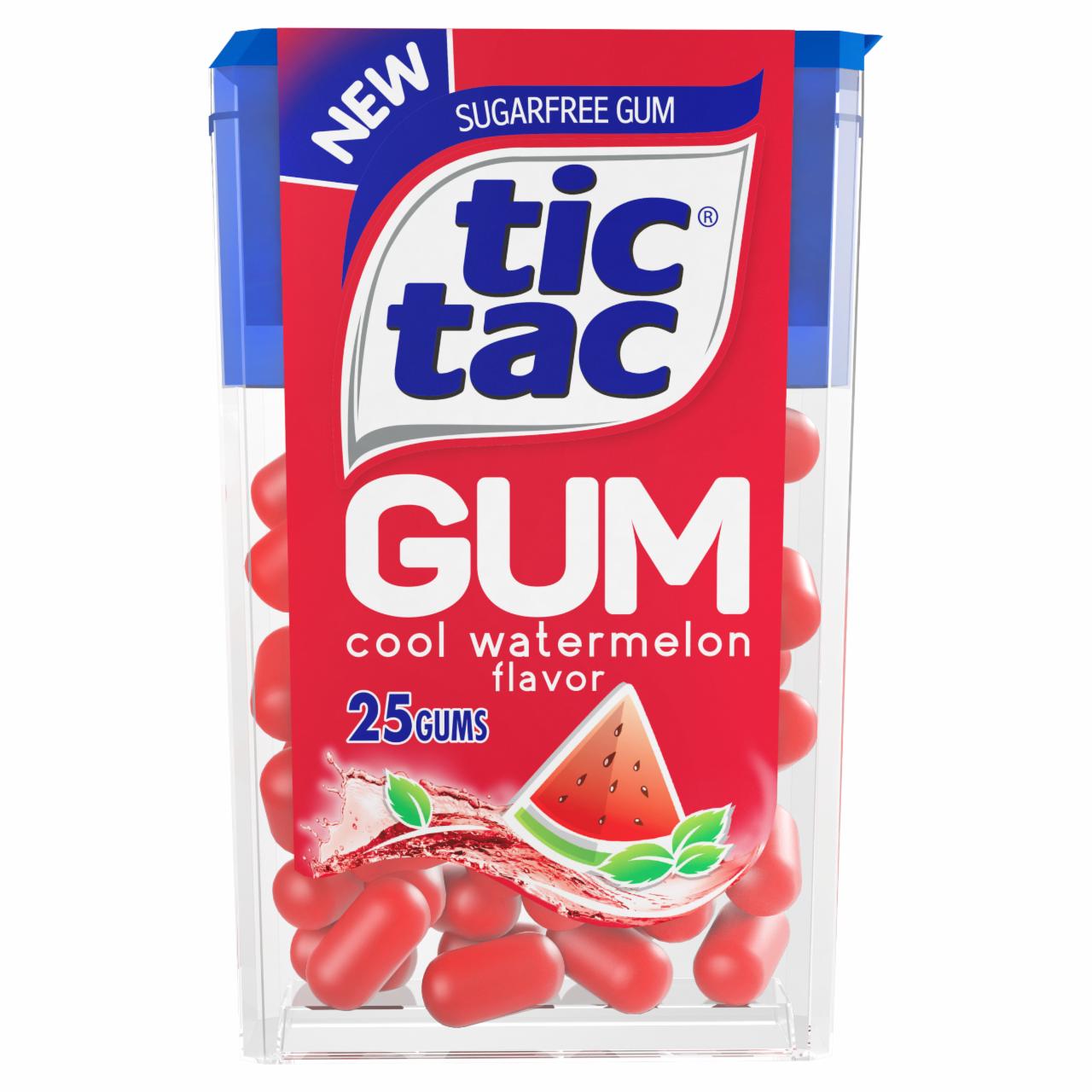 Zdjęcia - Tic Tac Guma do żucia o smaku arbuza i mięty 12,1 g (25 sztuk)