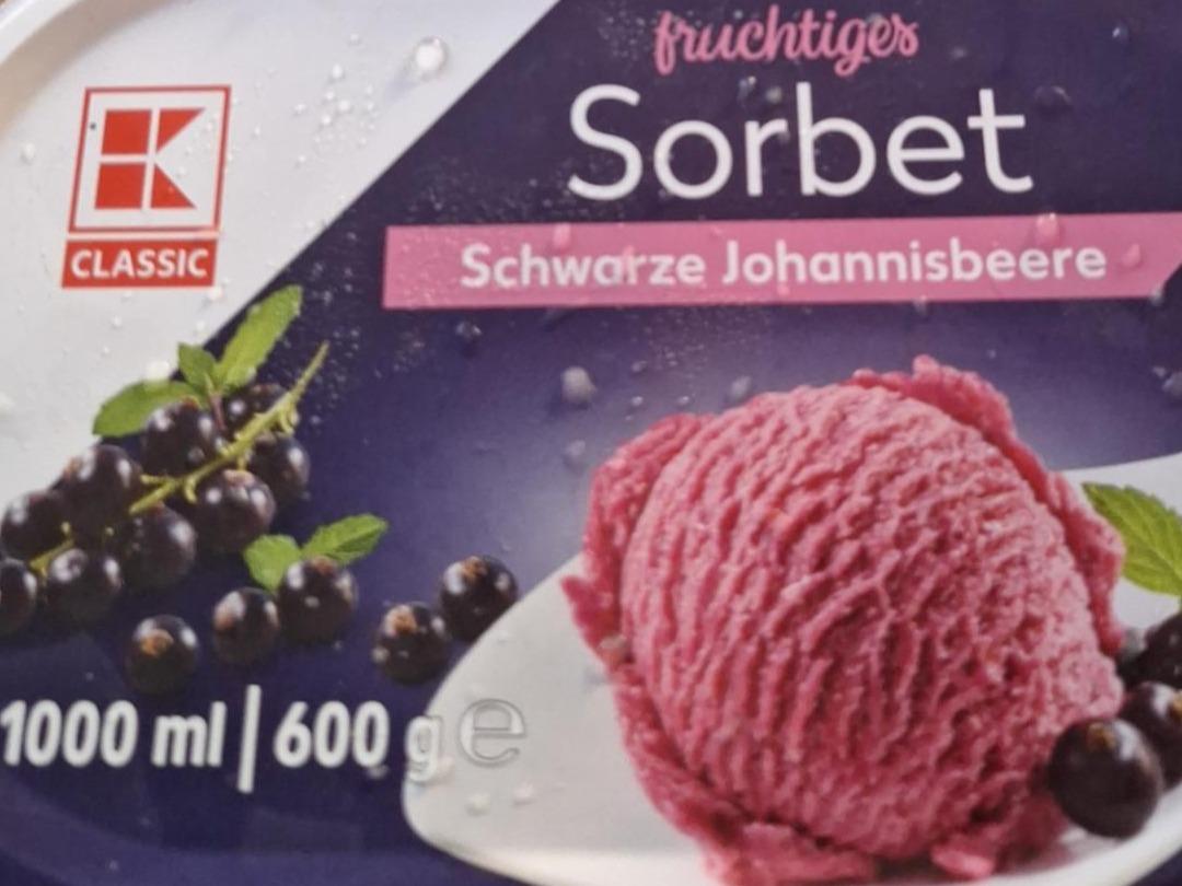 Zdjęcia - Sorbet z czarnej porzeczki Kaufland