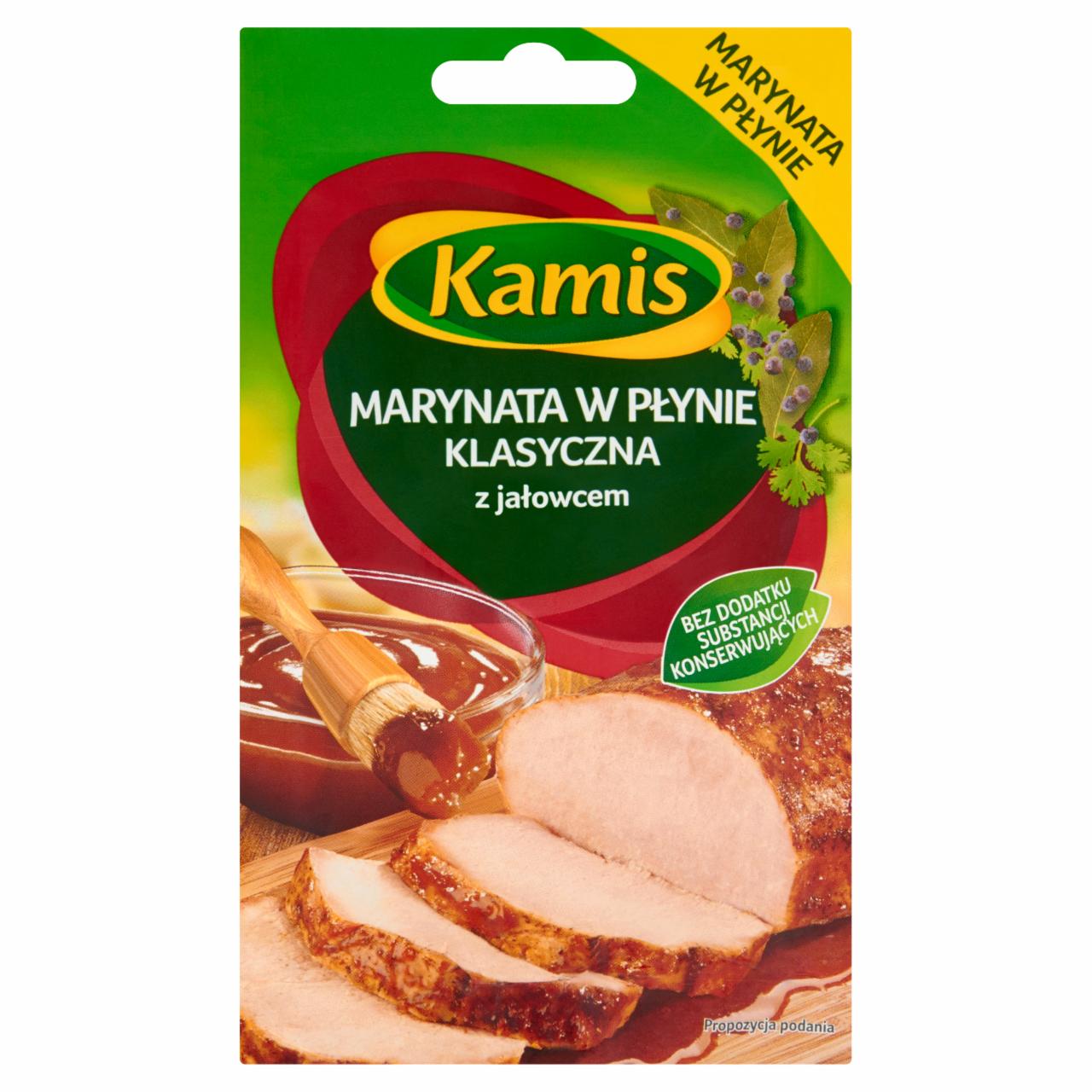 Zdjęcia - Kamis Marynata w płynie klasyczna z jałowcem 63 ml