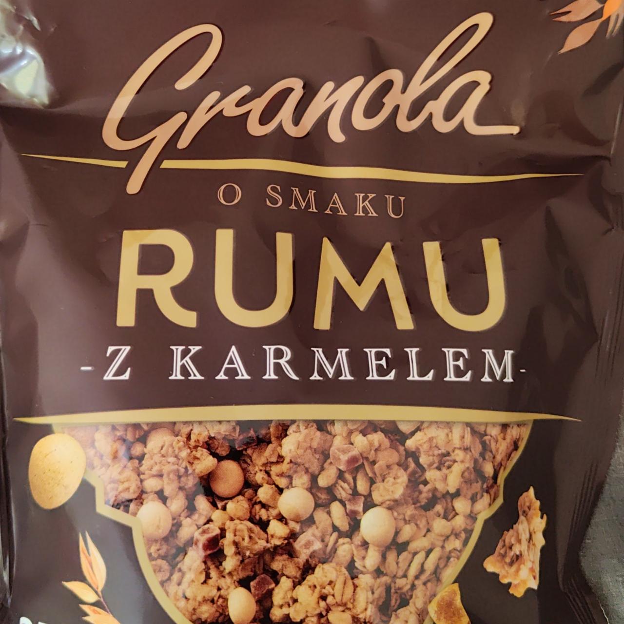 Zdjęcia - Granola o smaku rumu z karmelem Sante