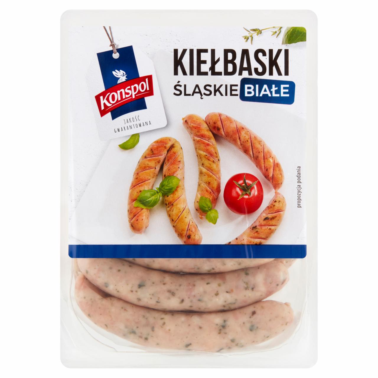 Zdjęcia - Konspol Kiełbaski śląskie białe 250 g