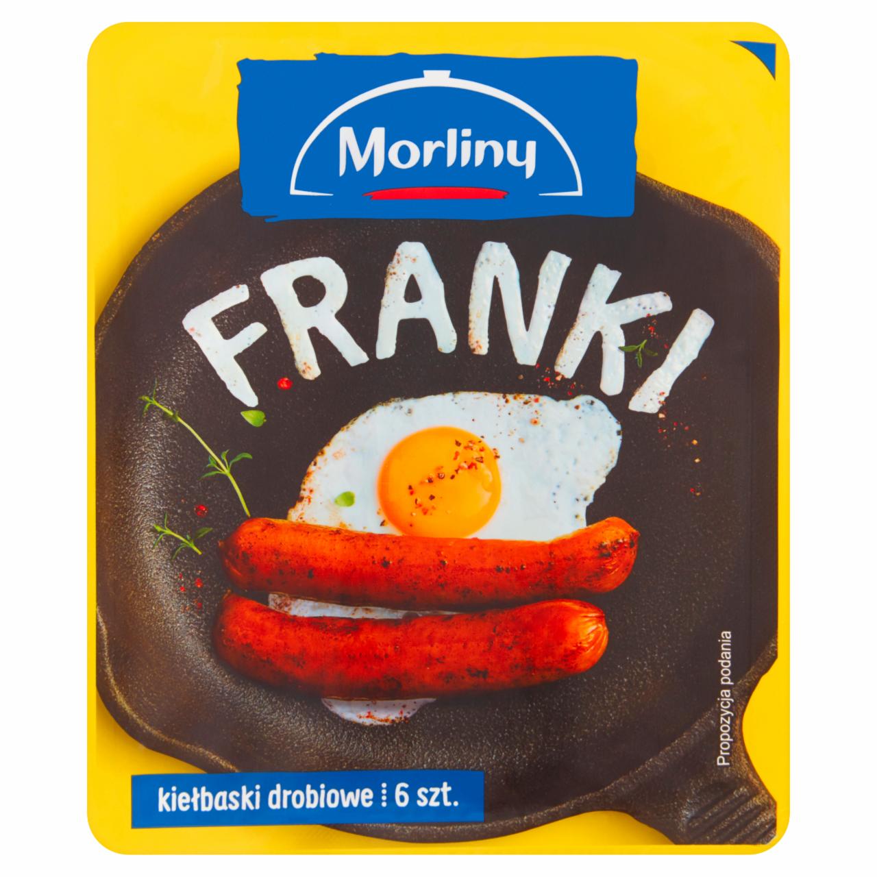 Zdjęcia - Morliny Franki Kiełbaski drobiowe 240 g (6 sztuk)