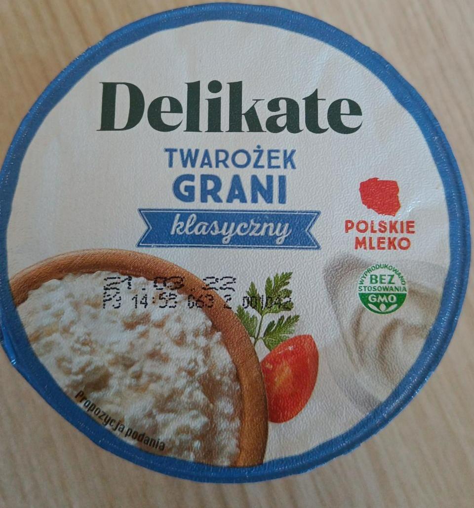 Zdjęcia - Twarożek grani klasyczny Delikate