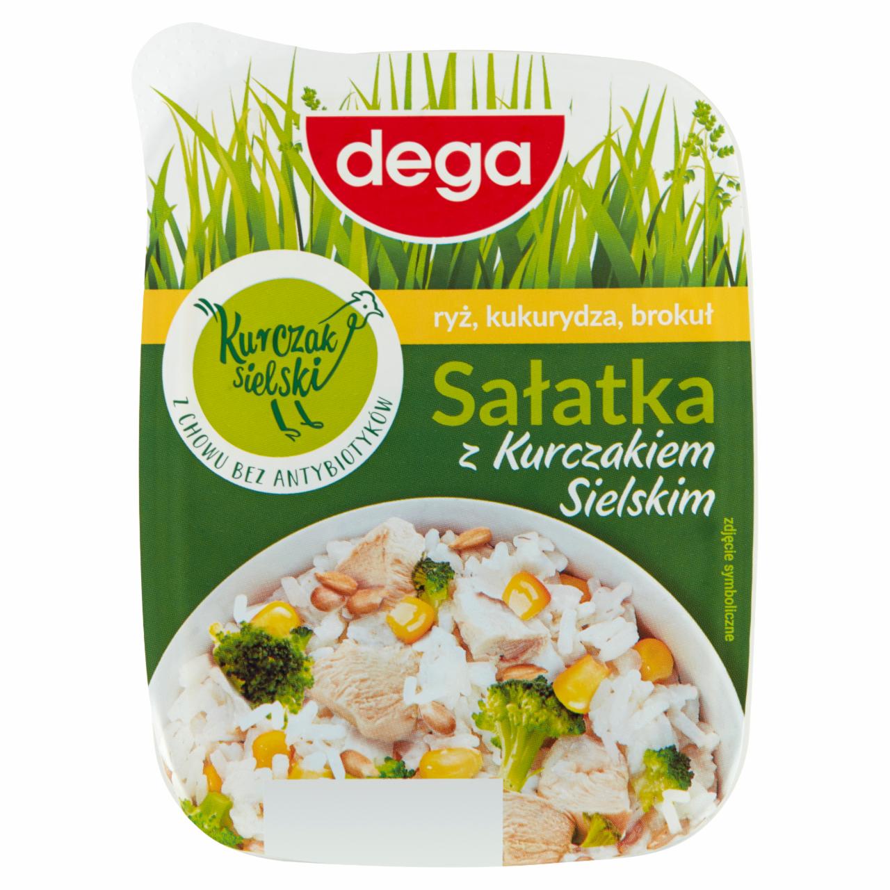 Zdjęcia - Dega Sałatka z kurczakiem sielskim 250 g