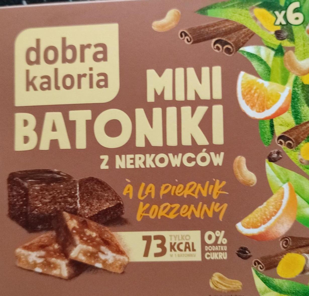 Zdjęcia - Mini batoniki z nerkowców ala Piernik korzenny Dobra kaloria