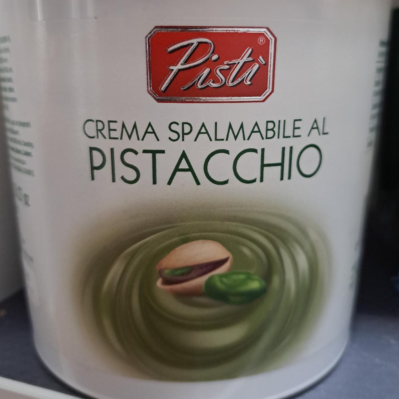 Zdjęcia - Crema Spalmabile al Pistacchio Pisti