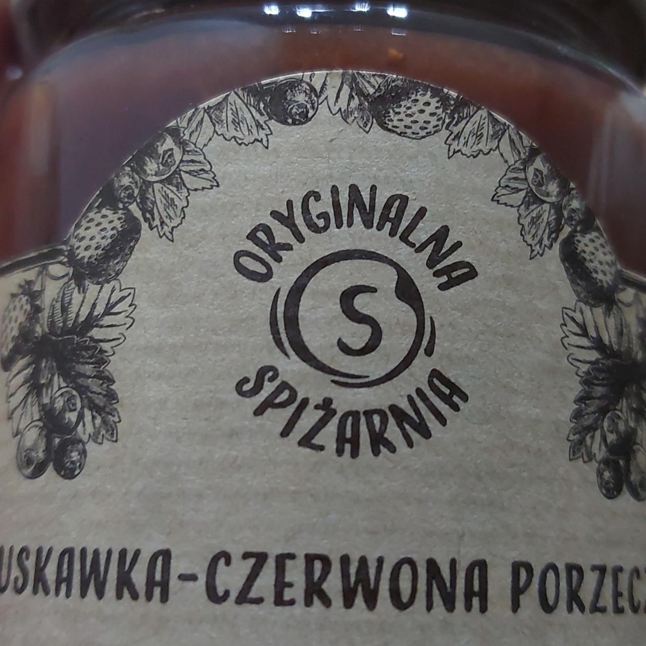 Zdjęcia - Produkt owocowy z truskawek, czerwonej porzeczki Oryginalna spiżarnia