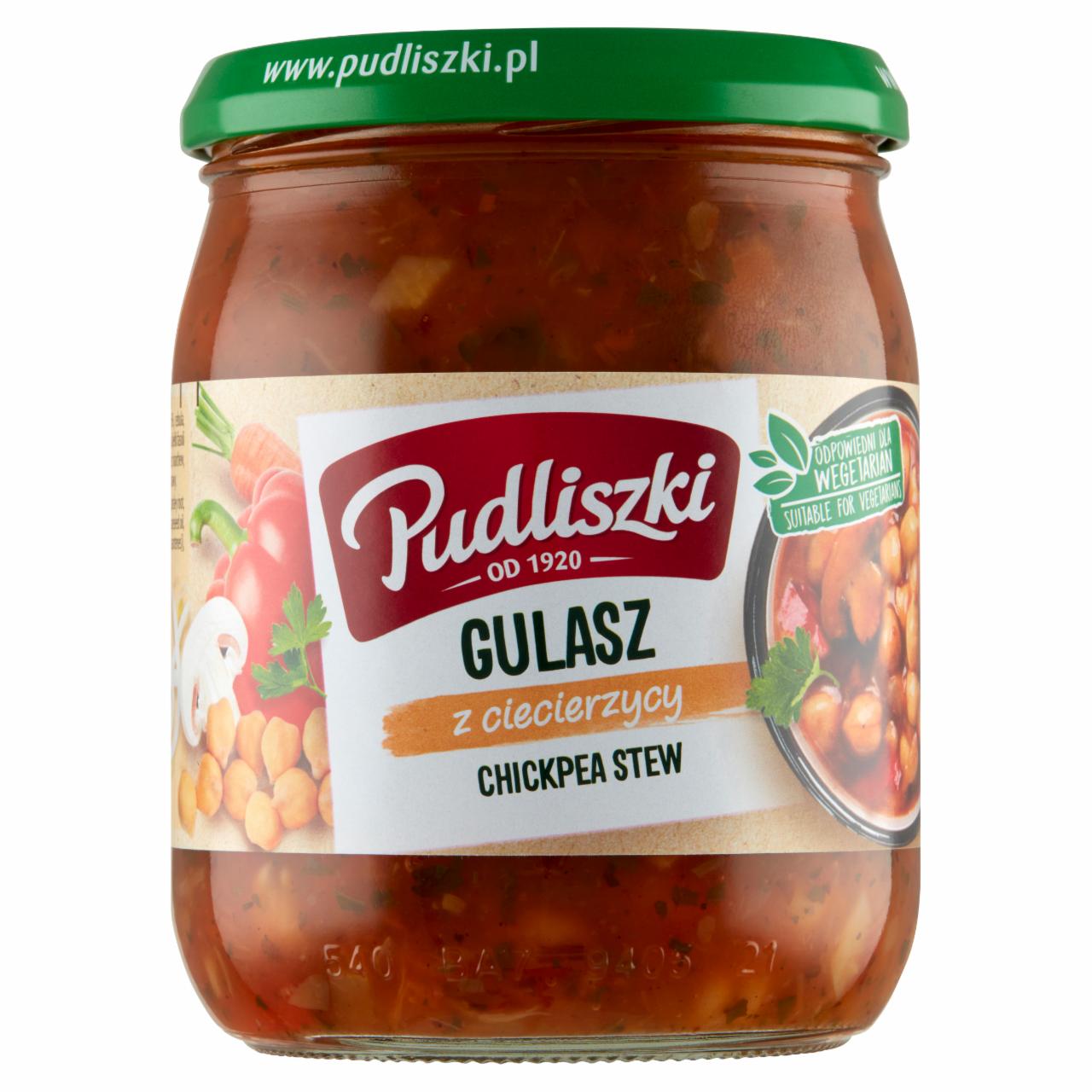 Zdjęcia - Pudliszki Gulasz z ciecierzycy 500 g