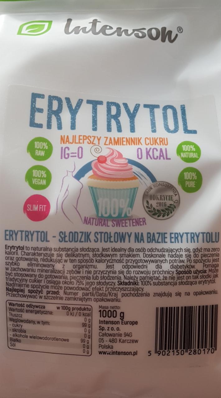 Zdjęcia - Erytrytol Intenson