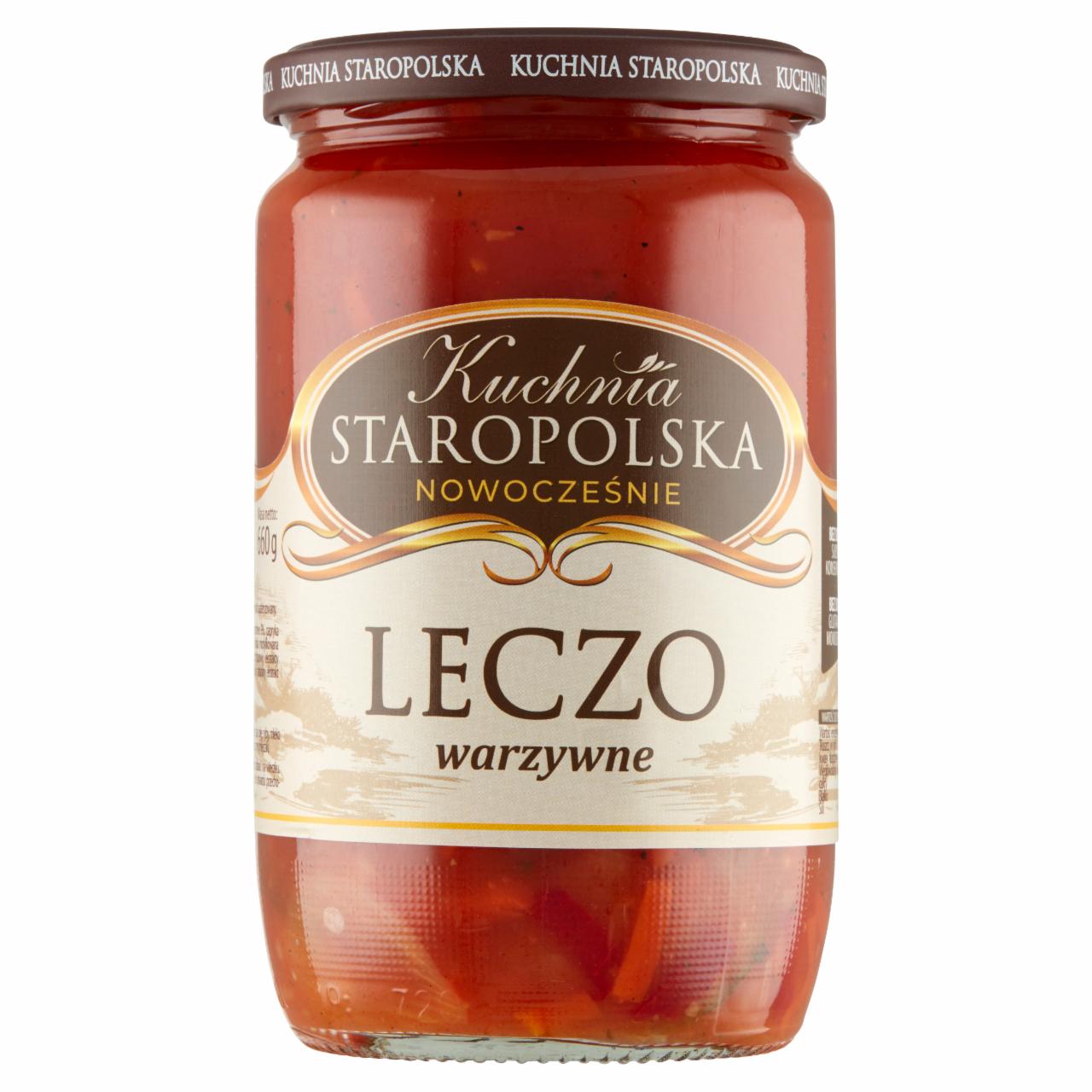 Zdjęcia - Kuchnia Staropolska Leczo warzywne 660 g