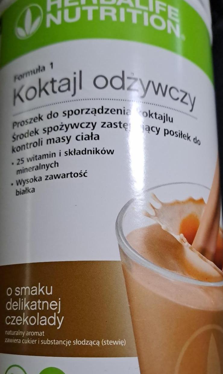 Zdjęcia - Koktajl odżywczy os smaku delikatnej czekolady Herbalife Nutrition