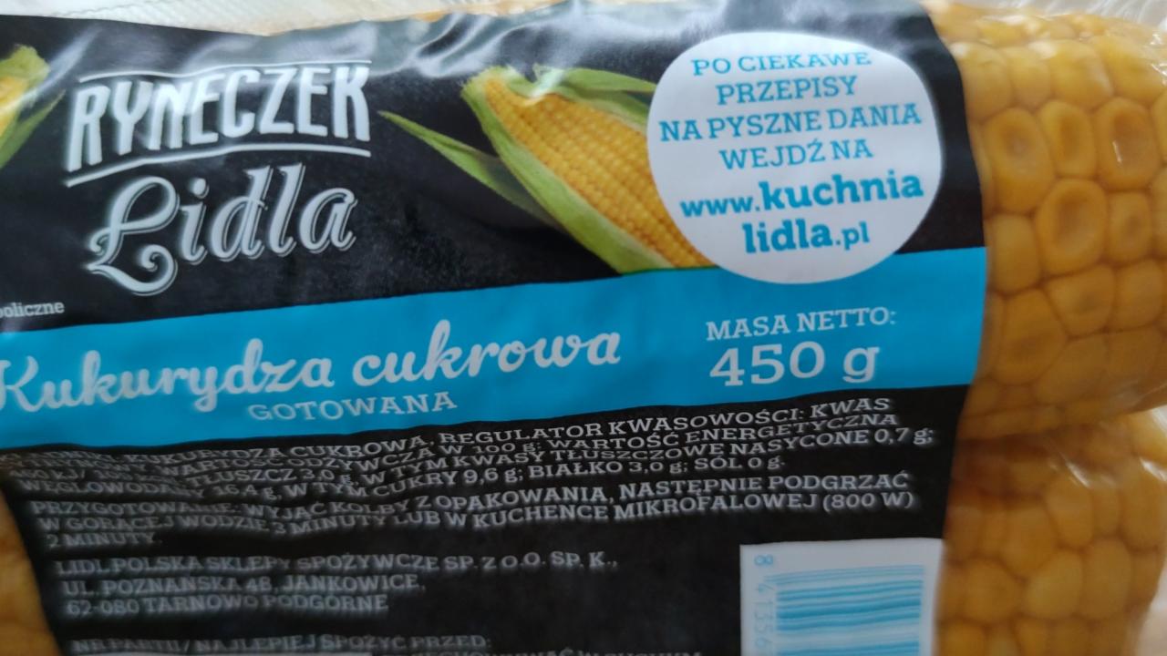 Zdjęcia - kukurydza cukrowa Lidl