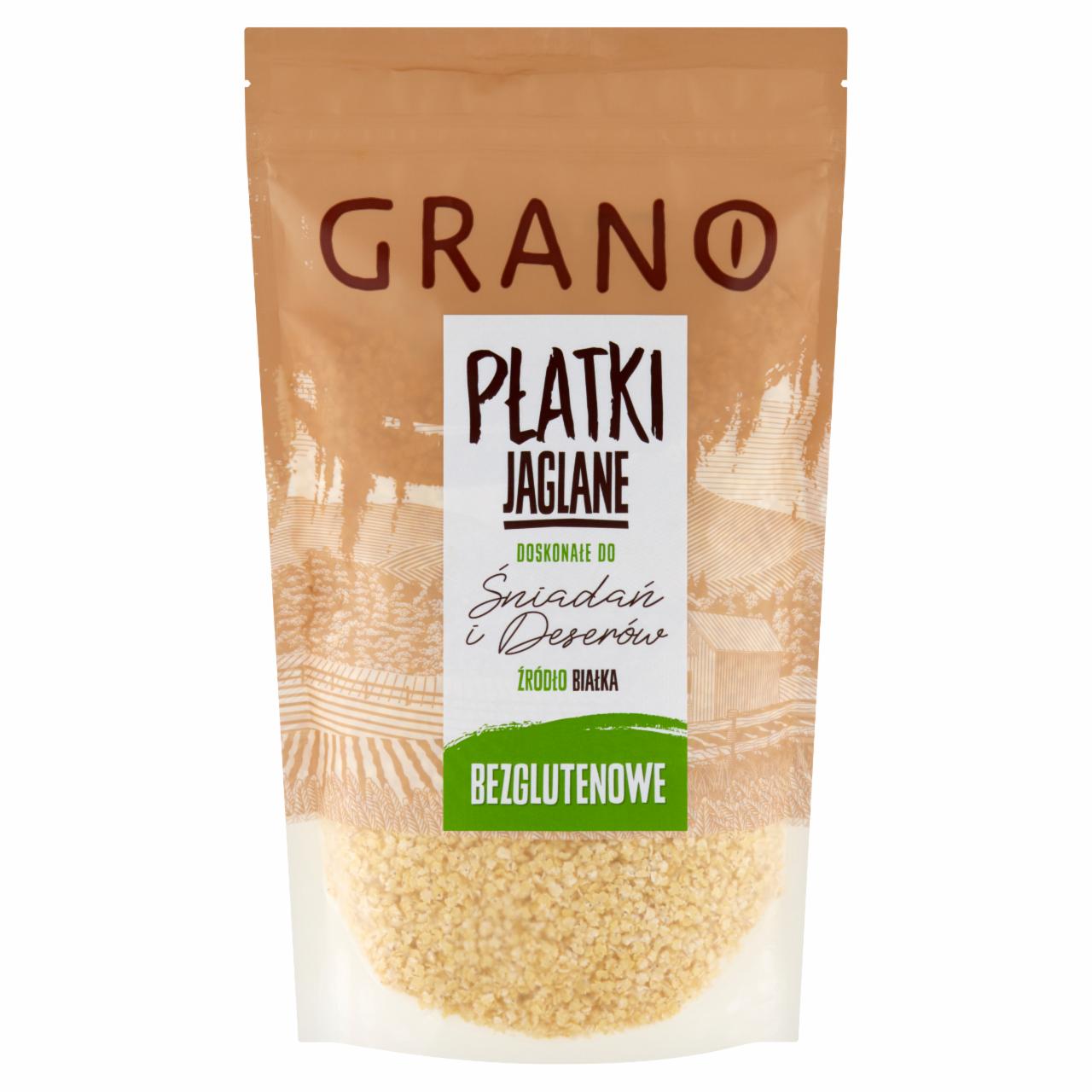 Zdjęcia - Grano Płatki jaglane bezglutenowe 400 g