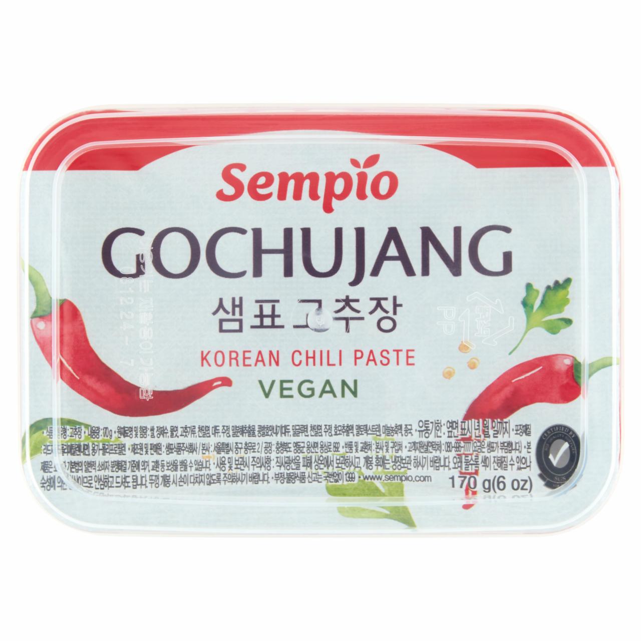 Zdjęcia - Sempio Gochujang Pasta na bazie ryżu i ostrej papryki 170 g