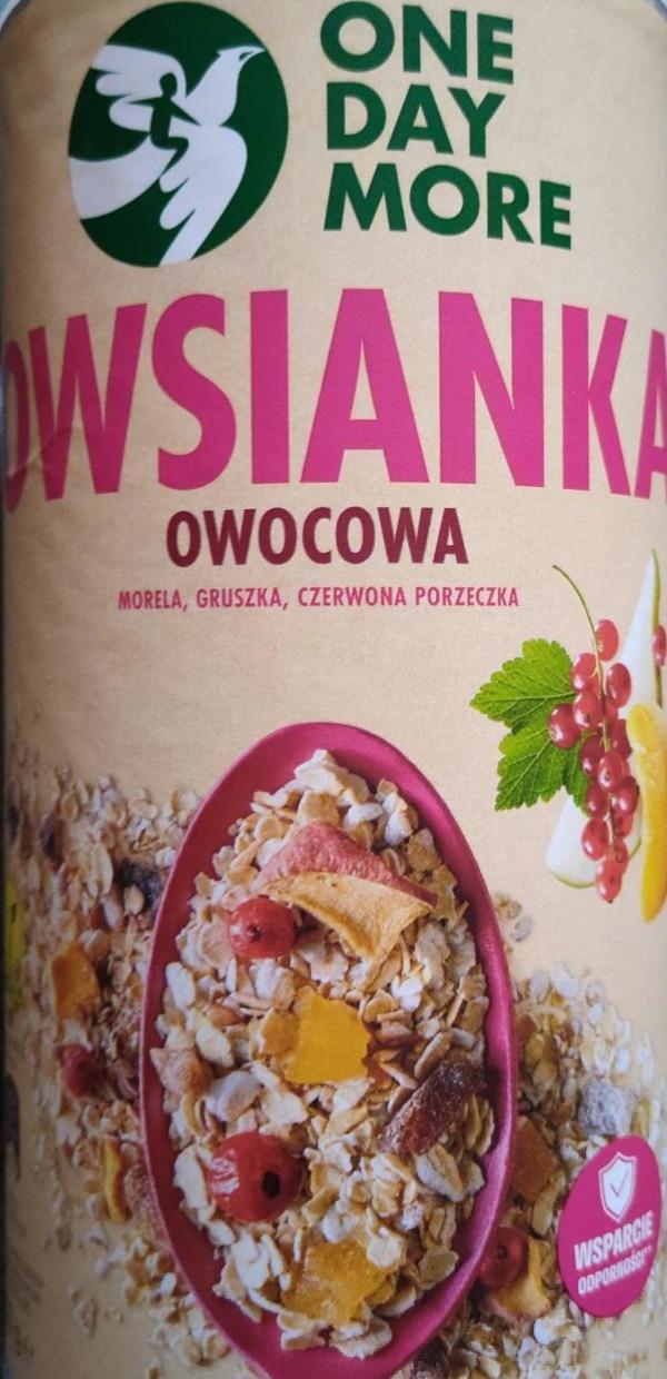 Zdjęcia - Owsianka owocowa ONE DAY MORE