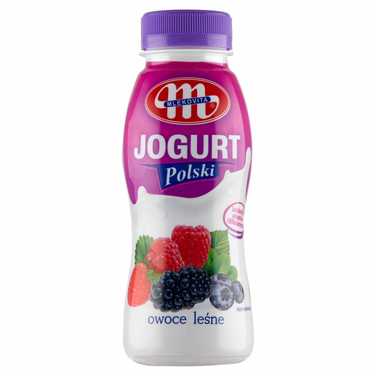 Zdjęcia - Jogurt Polski owoce leśne Mlekovita