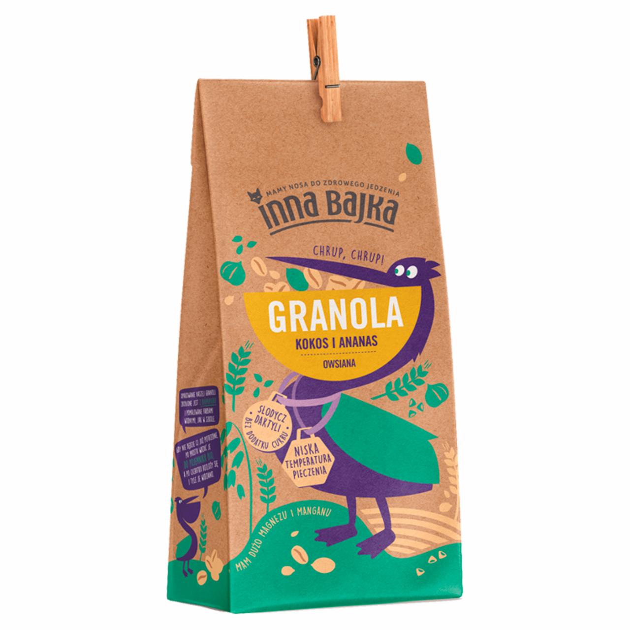 Zdjęcia - Inna Bajka Granola owsiana kokos i ananas 300 g