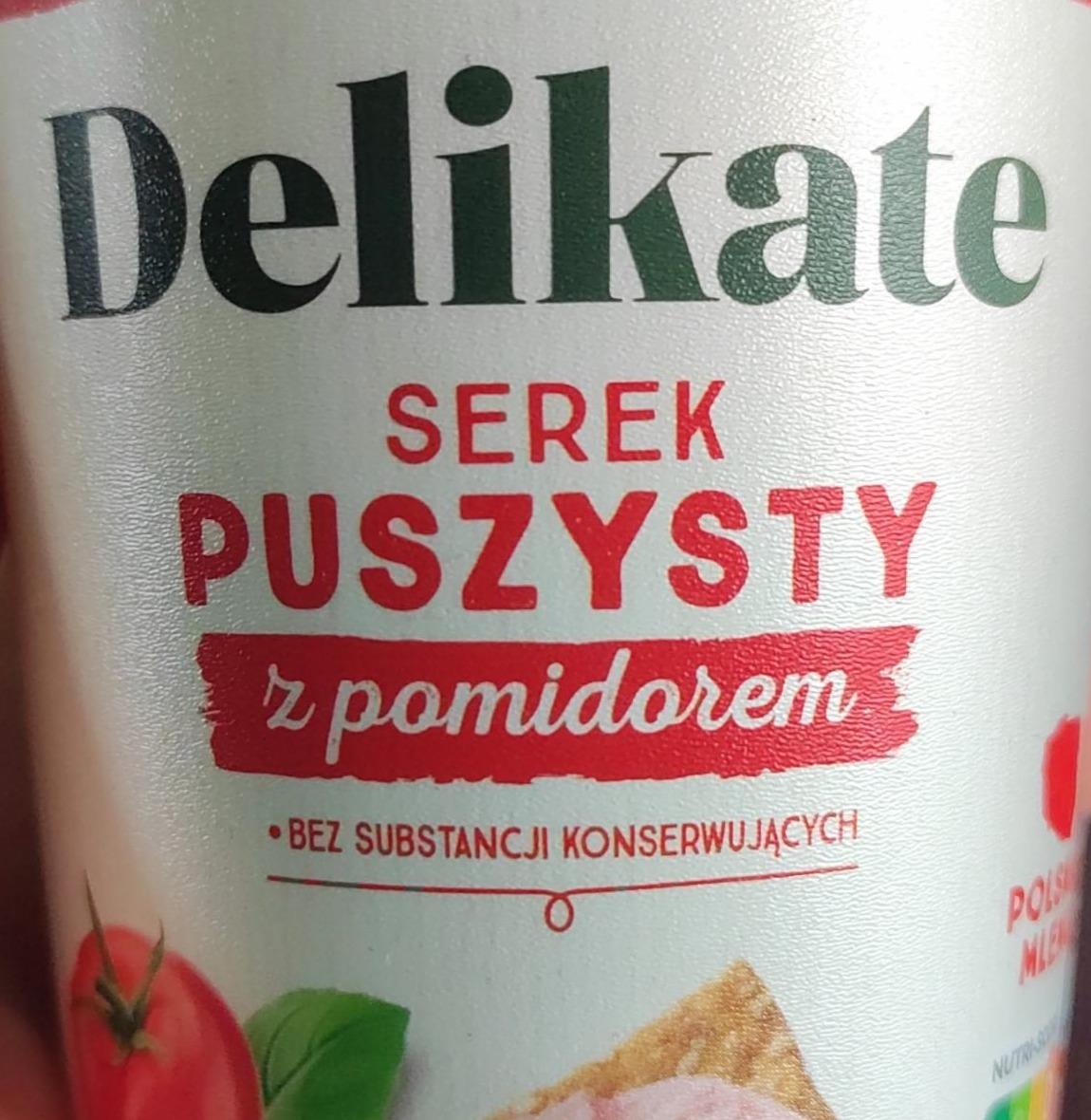 Zdjęcia - Serek puszysty z pomidorem Delikate