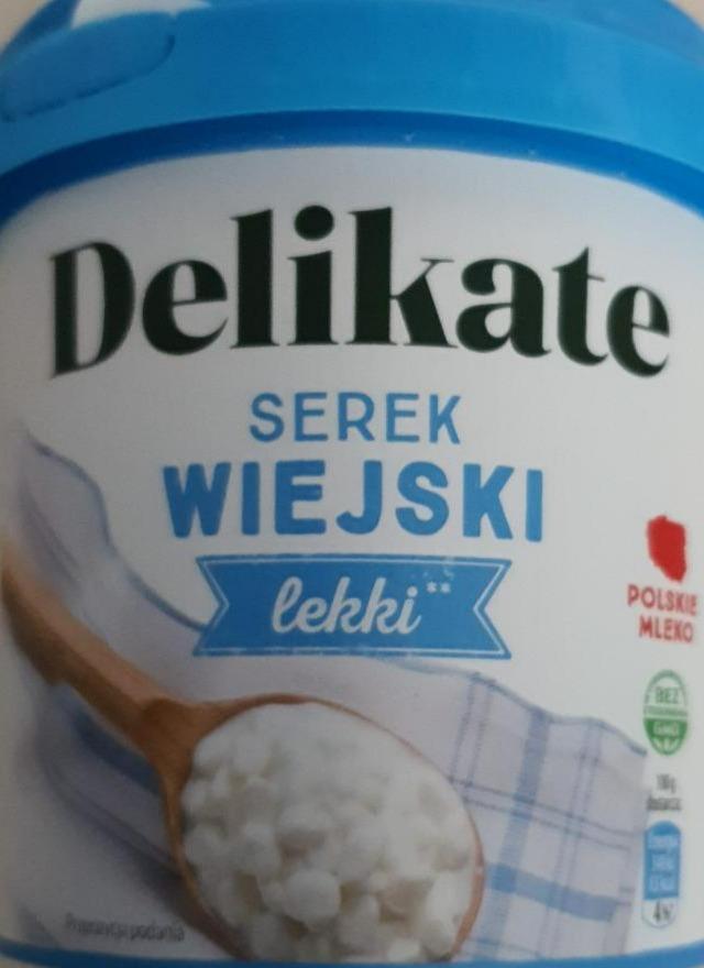 Zdjęcia - Serek Wiejski lekki Delikate 500 g