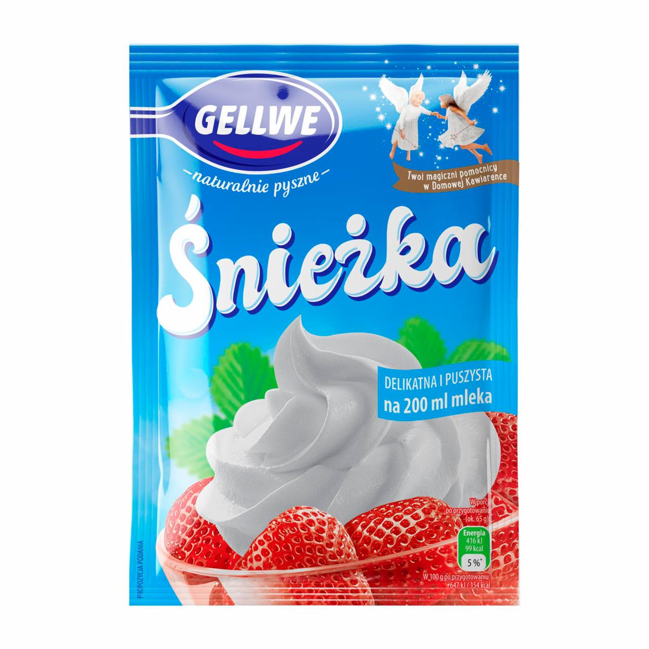 Zdjęcia - Gellwe Śnieżka deser w proszku 55 g