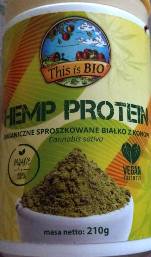 Zdjęcia - Hemp protein This is bio