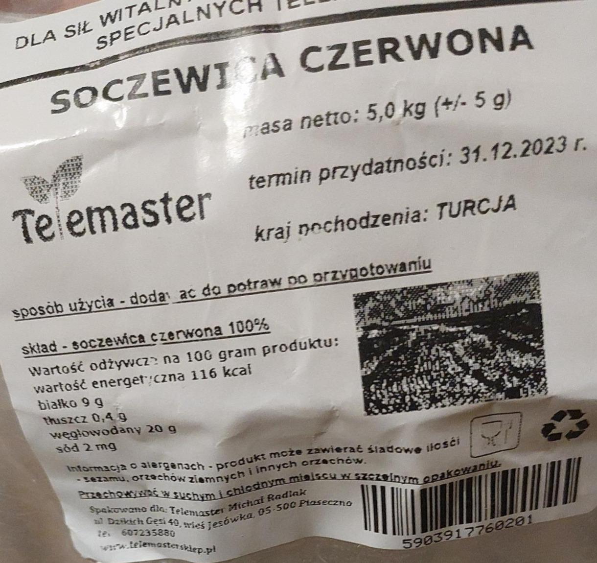 Zdjęcia - soczewica czerwona Telemaster