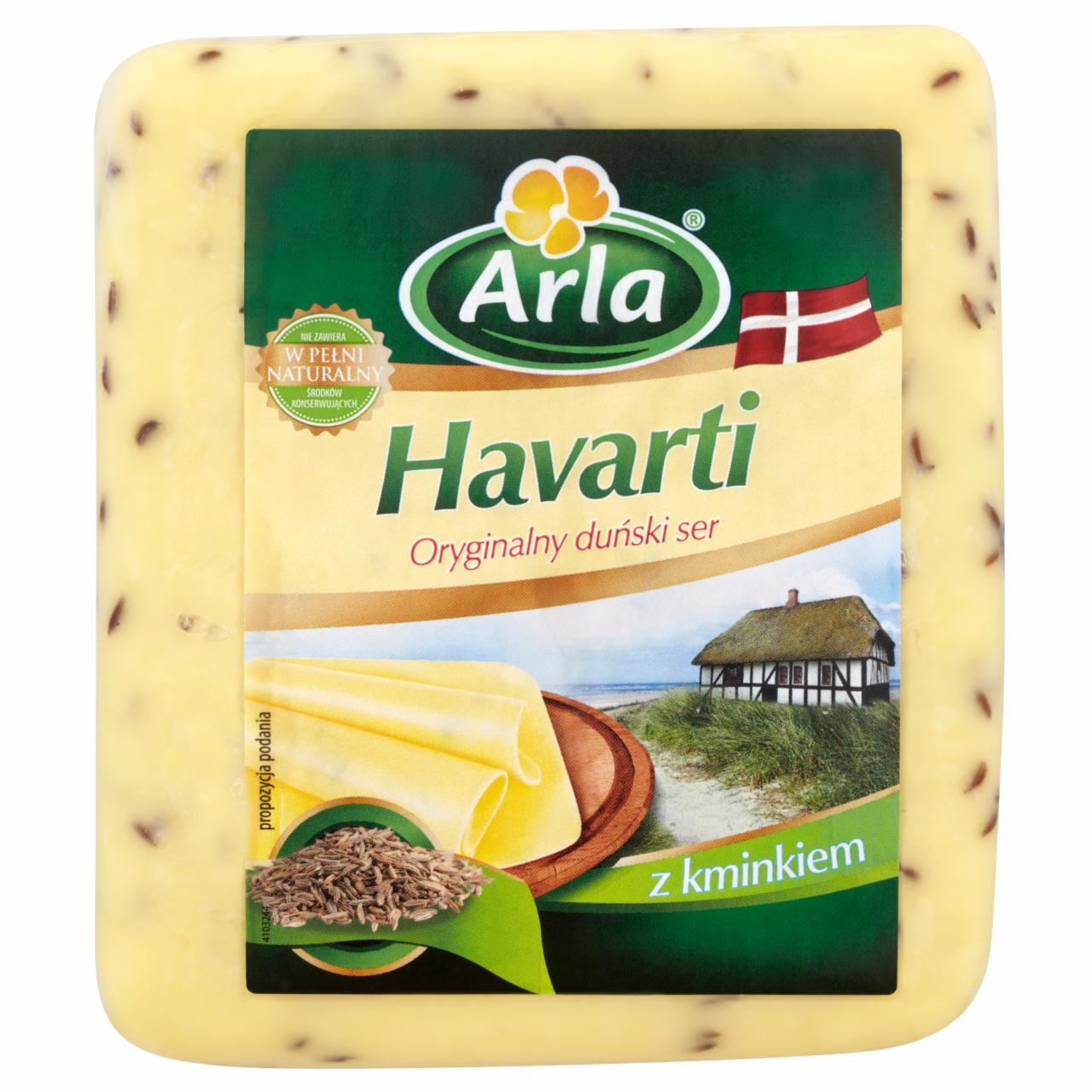 Zdjęcia - Arla Havarti Oryginalny duński ser z kminkiem