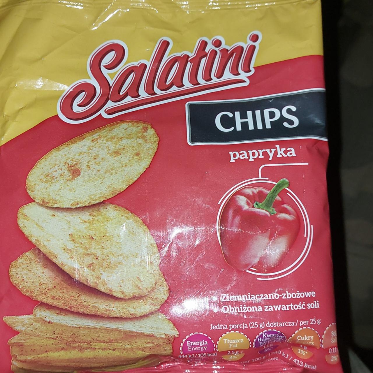 Zdjęcia - Chips papryka Salatini