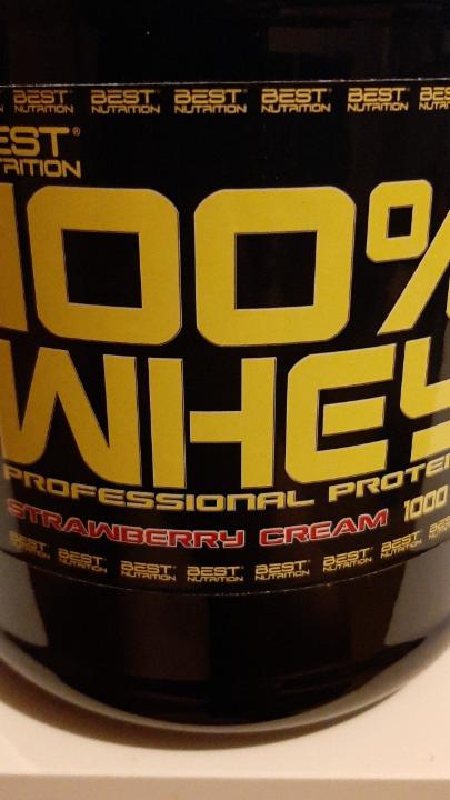 Zdjęcia - 100% Whey Strawberry cream