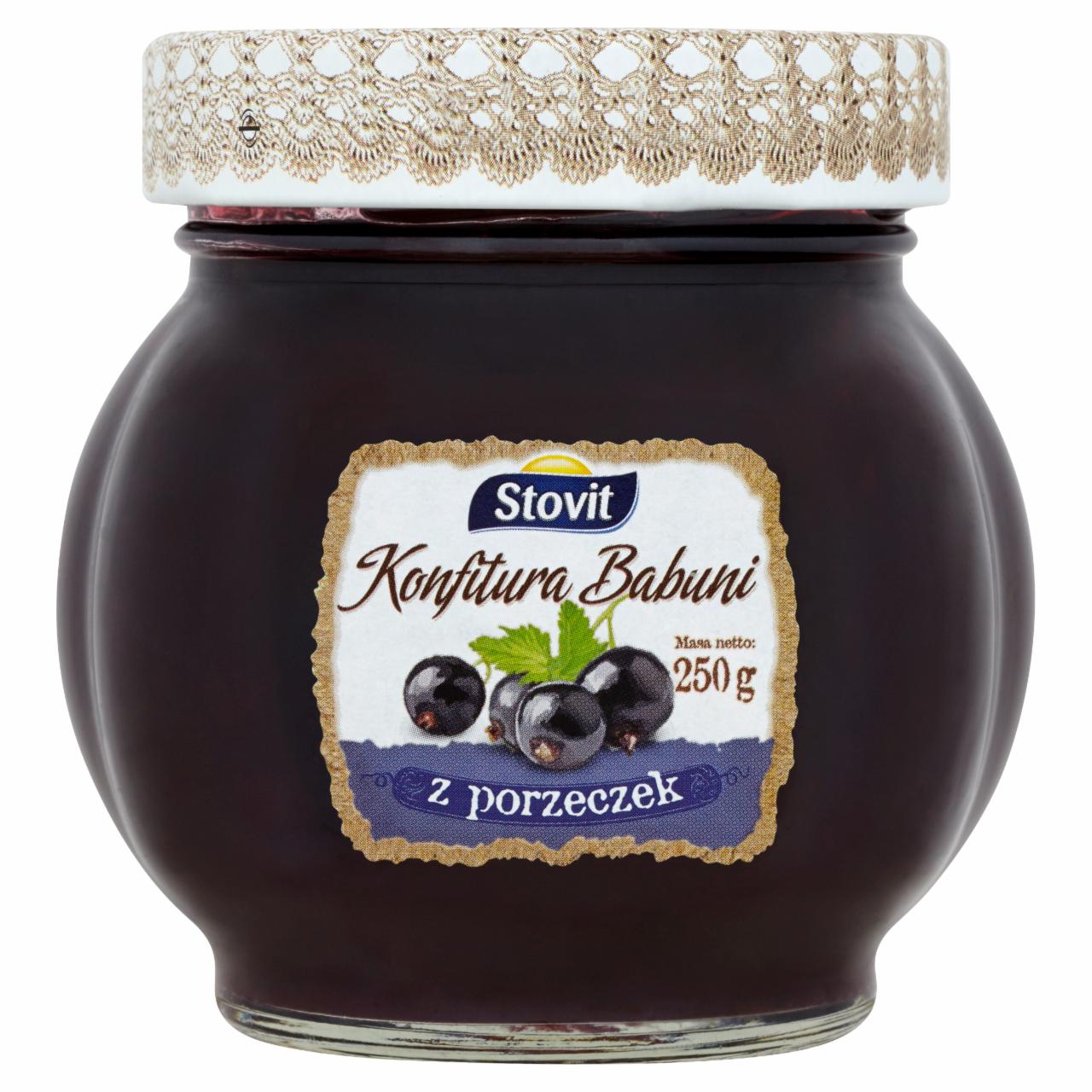 Zdjęcia - Konfitura Babuni z porzeczek 250 g Stovit