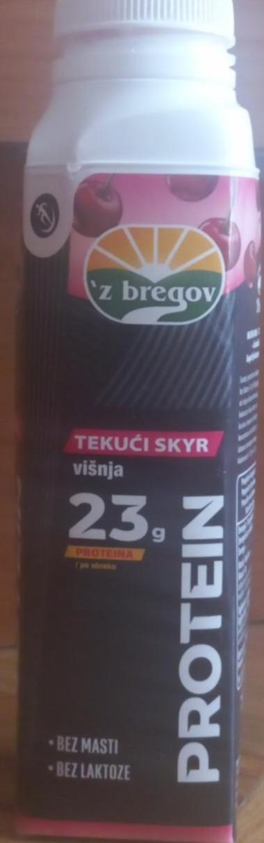 Zdjęcia - Tekući skyr višnja 'z bregov