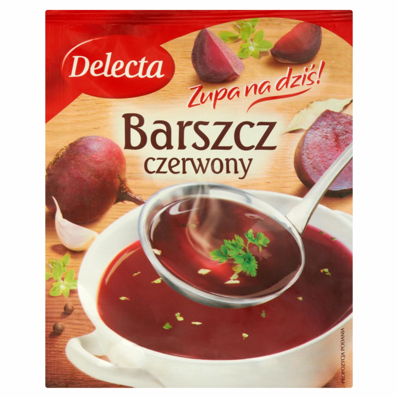 Zdjęcia - Delecta Zupa na dziś! Barszcz czerwony 42 g