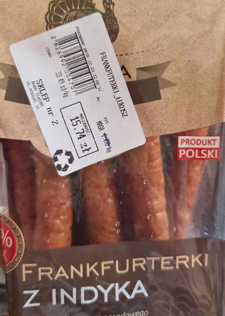 Zdjęcia - Strefa Indyka Frankfurterki z Indyka