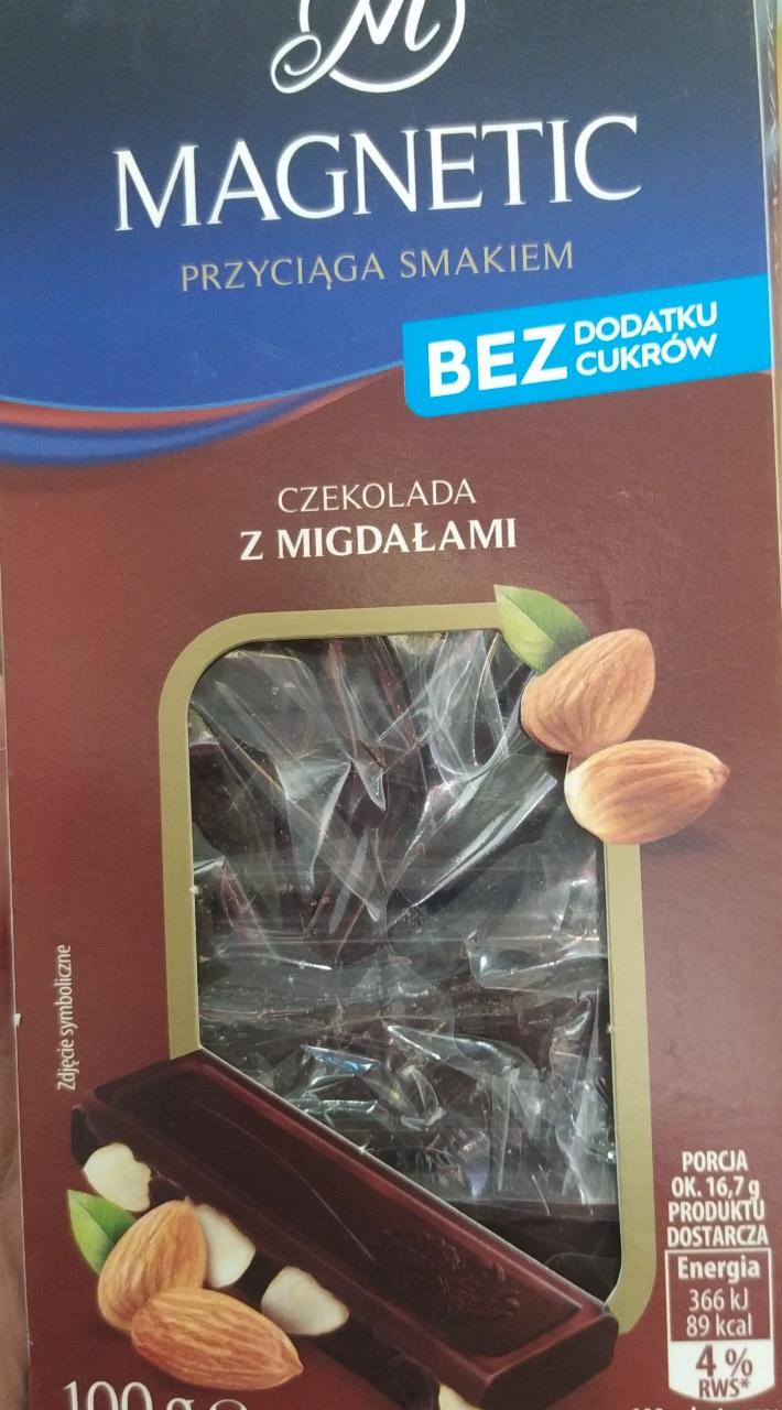 Zdjęcia - magnetic czekolada z orzechami laskowymi bez dodatku cukru