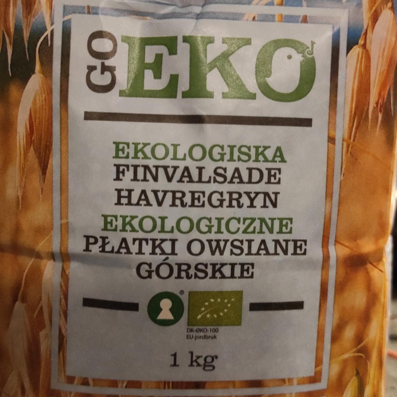 Zdjęcia - Ekologiczne płatki owsiane górskie Go Eko