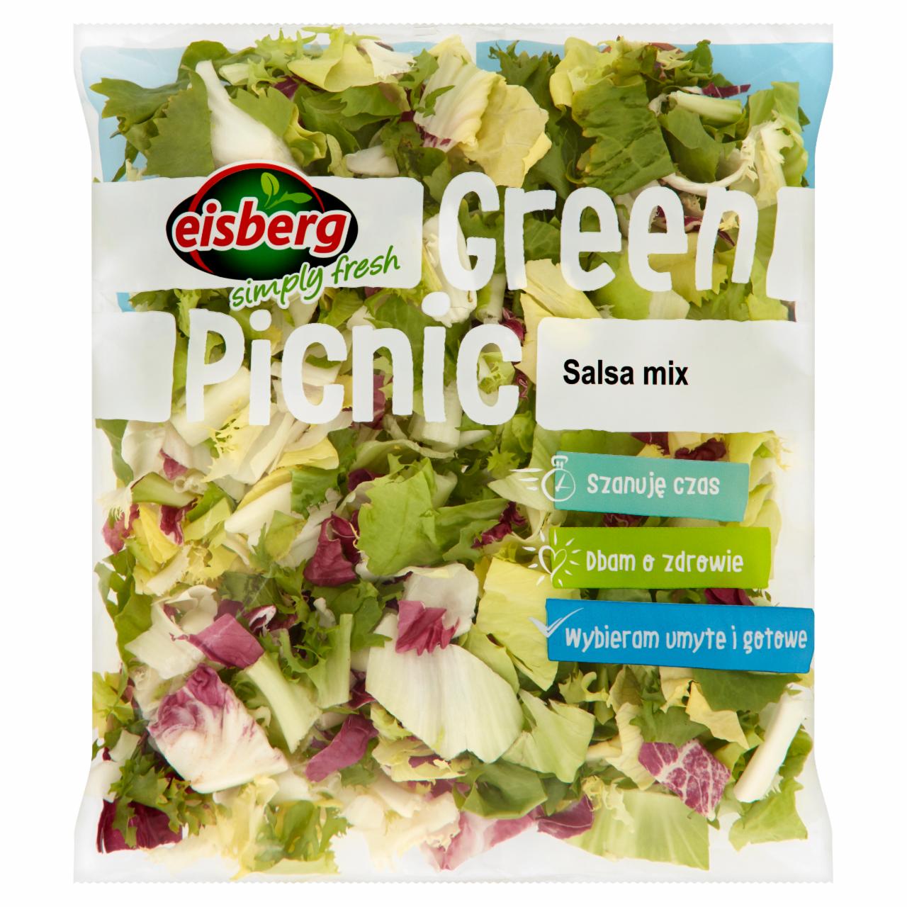 Zdjęcia - Eisberg Green Time Salsa mix Mieszanka świeżych krojonych warzyw 180 g