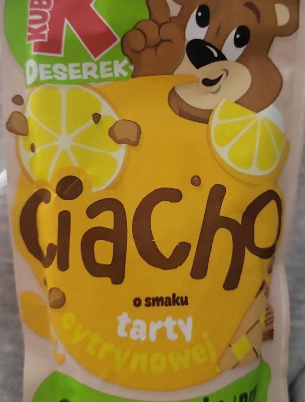 Zdjęcia - Deserek ciacho o smaku tarty cytrynowej Kubuś