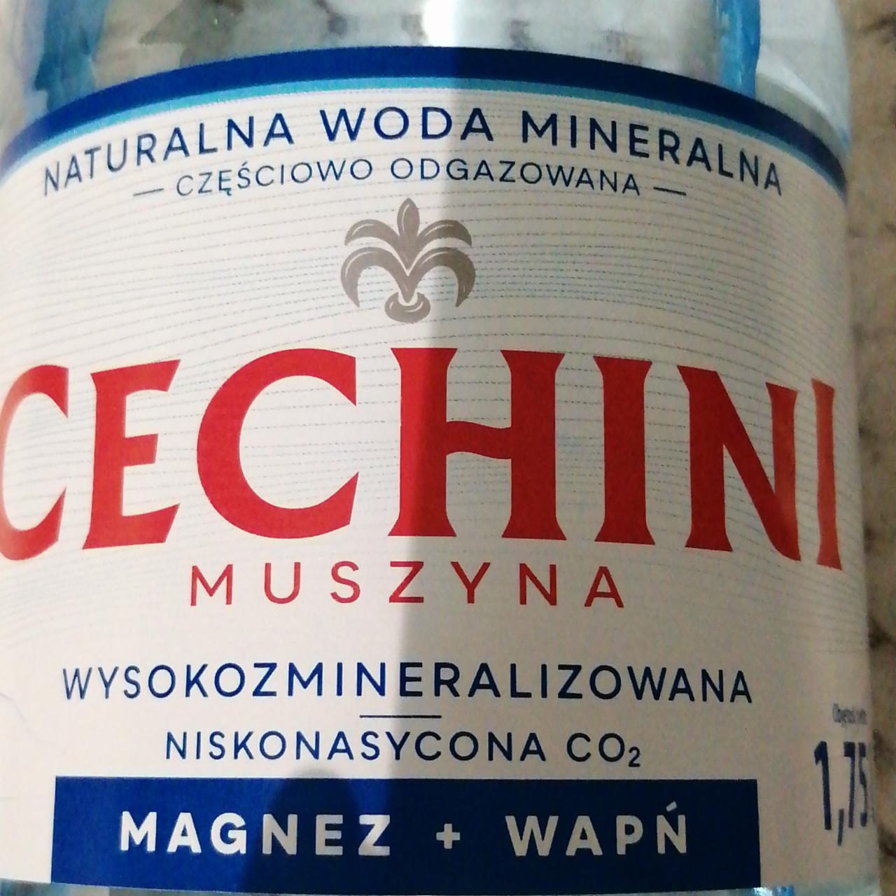 Zdjęcia - Woda mineralna magnez wapń niskonasycona Cechini Muszyna