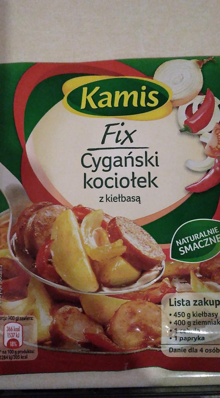 Zdjęcia - Kamis Fix Cygański kociołek z kiełbasą 42 g