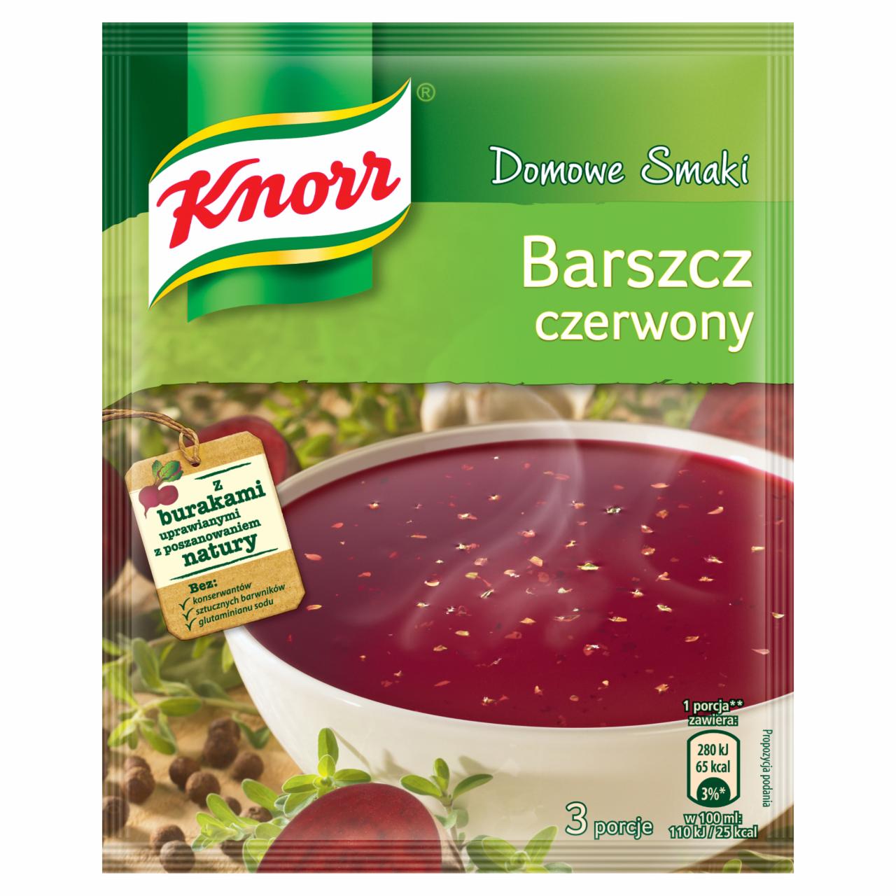 Zdjęcia - Domowe smaki barszcz czerwony Knorr