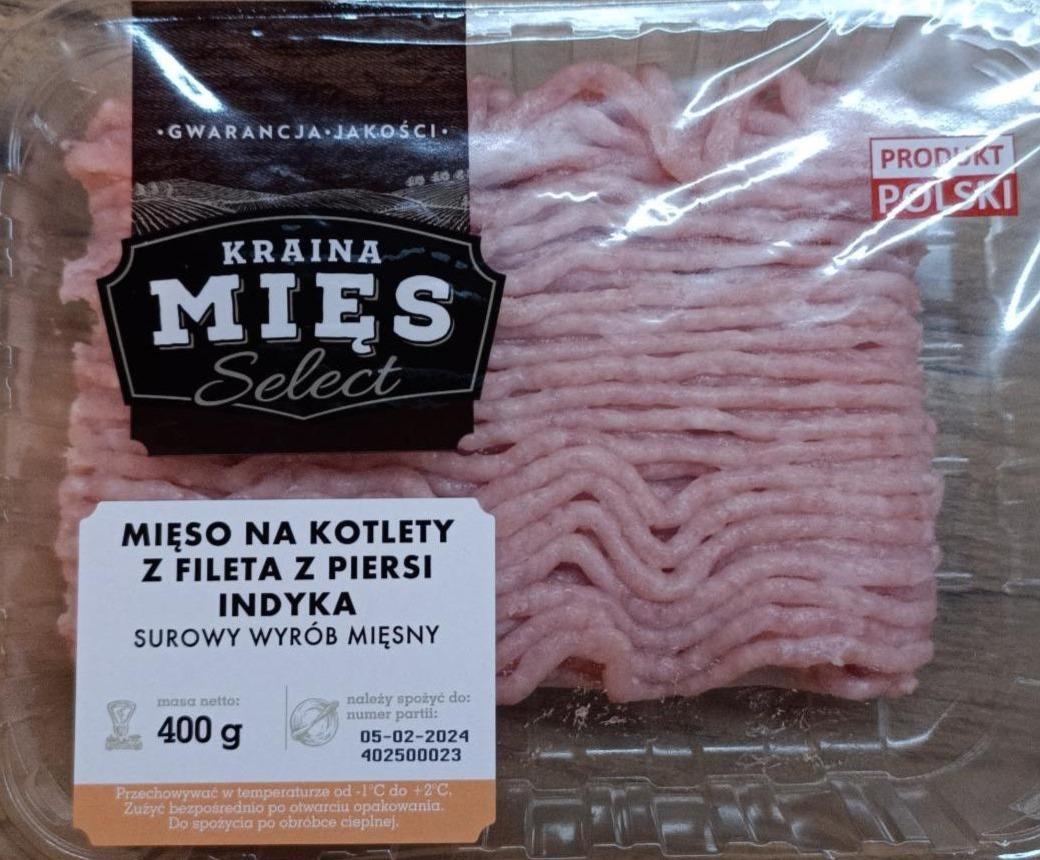 Zdjęcia - Mięso na kotlety z fileta z piersi indyka Kraina Wędlin