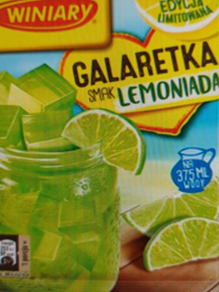 Zdjęcia - Galaretka o smaku lemoniady Winiary