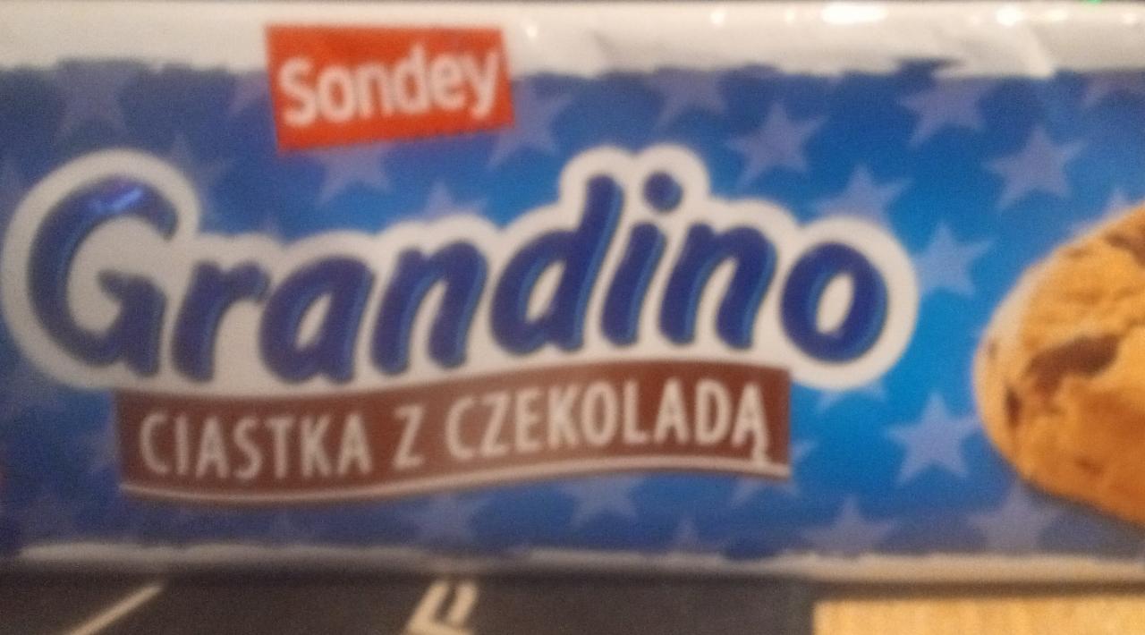 Zdjęcia - Ciastka z czekoladą Grandino sondey