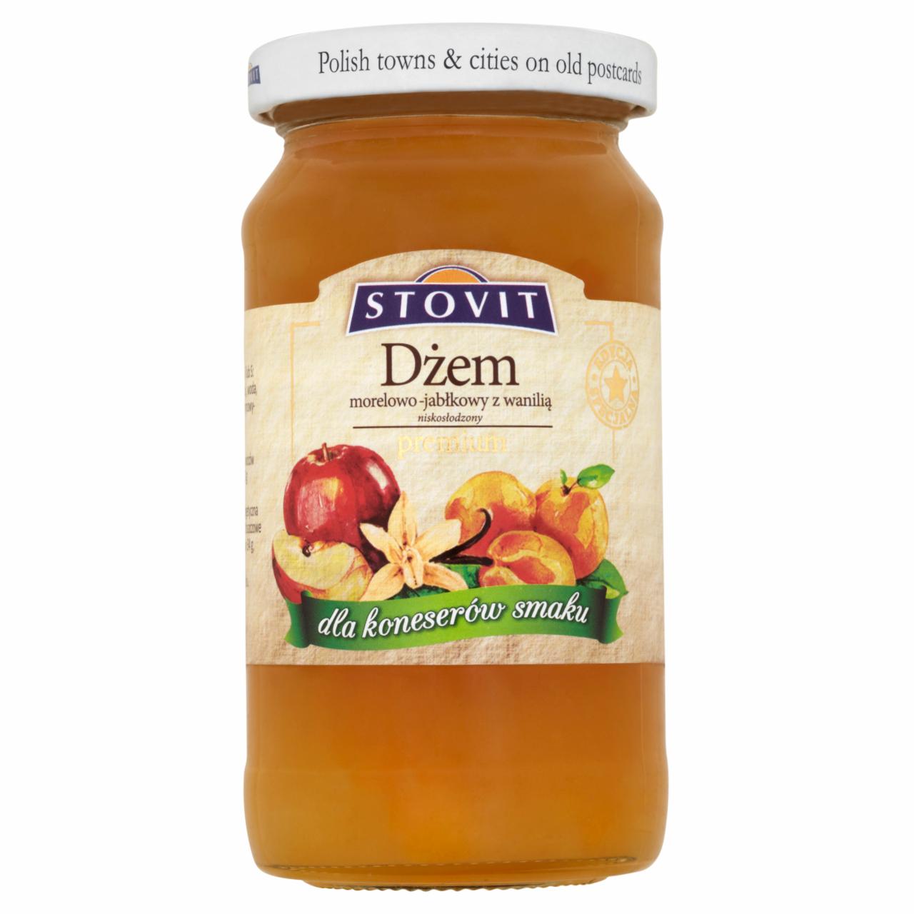 Zdjęcia - Stovit Dżem morelowo-jabłkowy z wanilią niskosłodzony premium 230 g