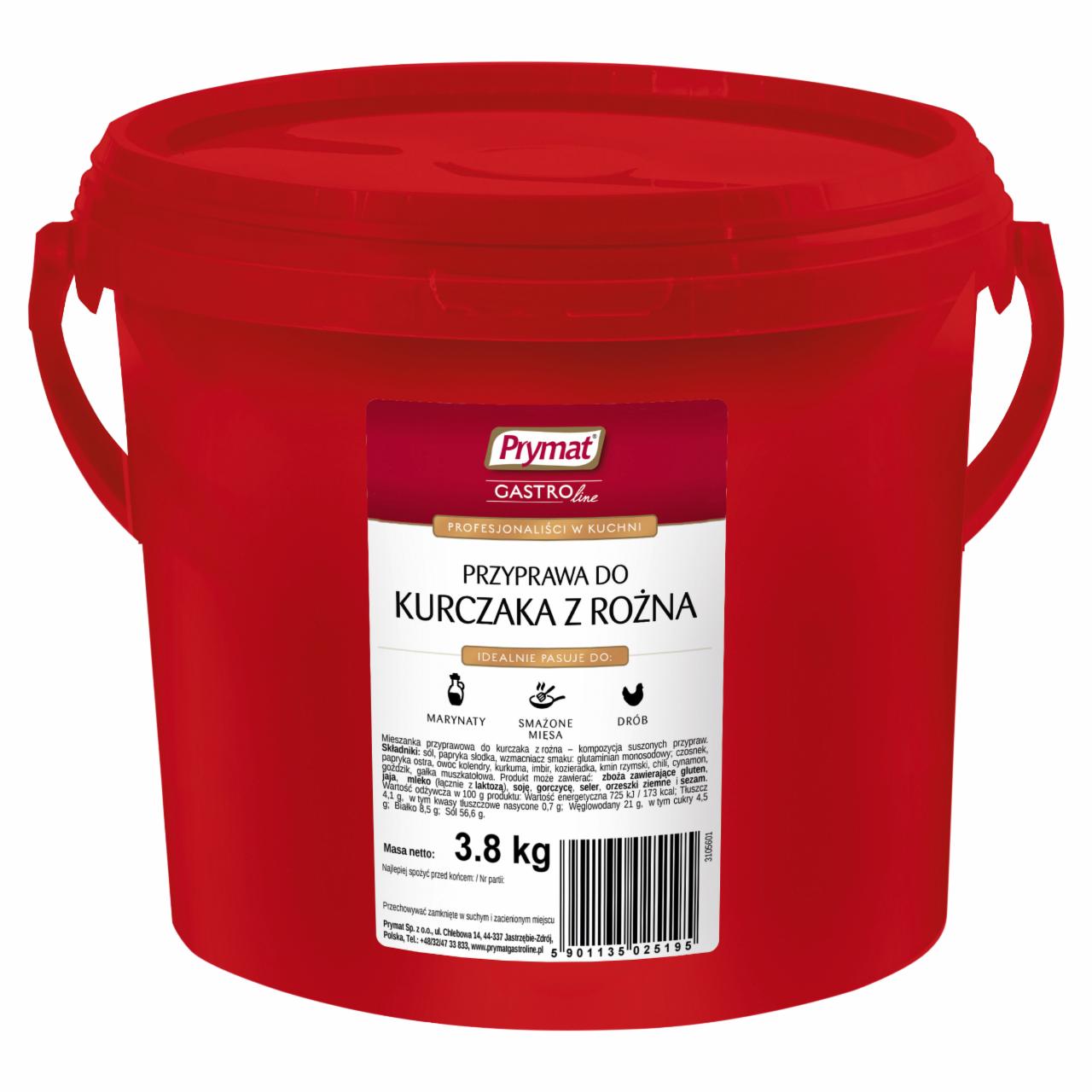 Zdjęcia - Prymat GastroLine Przyprawa do kurczaka z rożna 3.8 kg