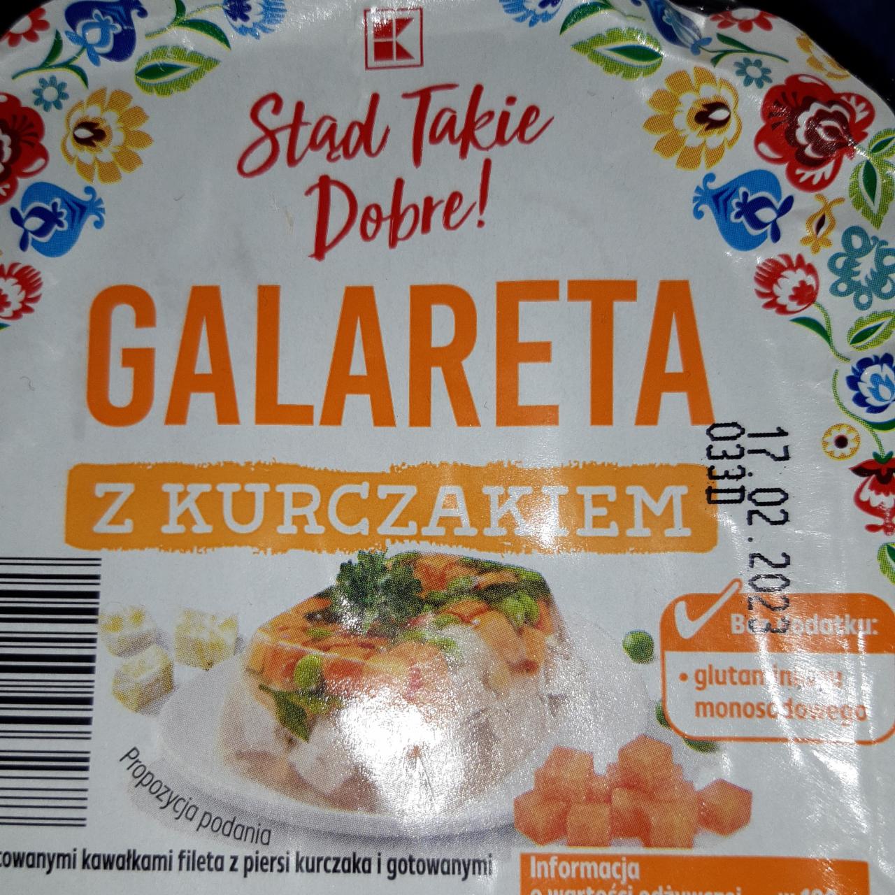 Zdjęcia - Galareta z kurczakiem Stąd Takie Dobre Kaufland