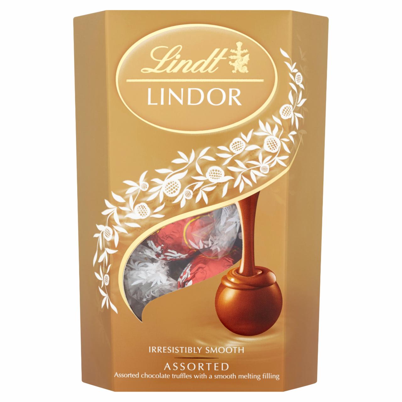 Zdjęcia - Lindt Lindor Assorted Pralinki z czekolady z nadzieniem 200 g